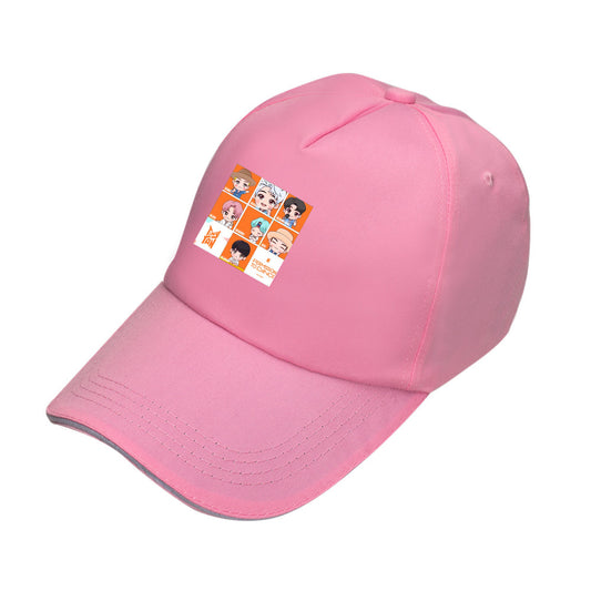BTS Permission To Dance Hat Peaked Cap Summer Fashion Print Sun Hat - Onvynix Labs