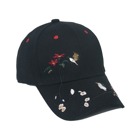 Ins hat women new summer China Chic cap sunshade sun hat crane plum embroidery baseball cap Chinese style - Onvynix Labs