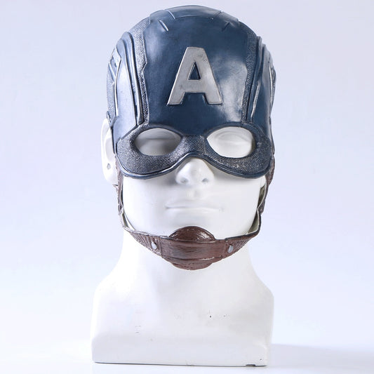 Captain America Cap Latex Simulation Cos Mask - Onvynix Labs