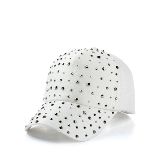 Unisex Streetwear Bone Cotton Rhinestone Breathable Mesh Sun Hat Summer Women Snapback Adjustable Rivet Ponytail Baseball Cap 83 - Onvynix Labs