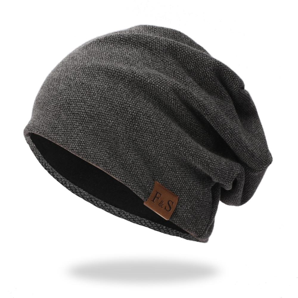 Beanies Cap Casual Lightweight Thermal Elastic Knitted Cotton Warm Hat Autumn Winter Sports Headwear - Onvynix Labs