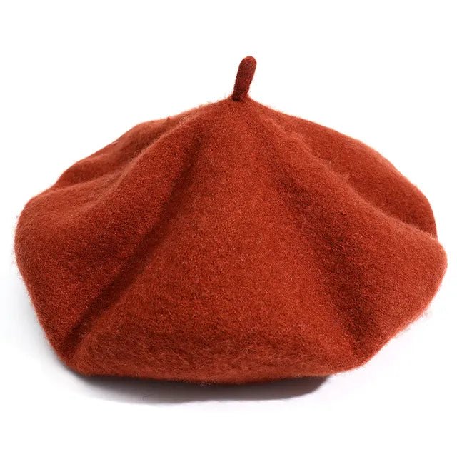 Wool Thick Berets Artist French Beret Women Painter Hat Girls Female Warm Walking Cap - Onvynix Labs