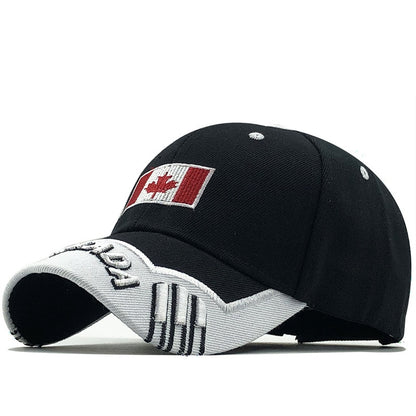 Gorras Brand Canada Flag Men fishing Baseball Cap Of Canada Hat Mens Snapback Bone Adjustable Wonmen Baseball Hat Snapback Hat - Onvynix Labs
