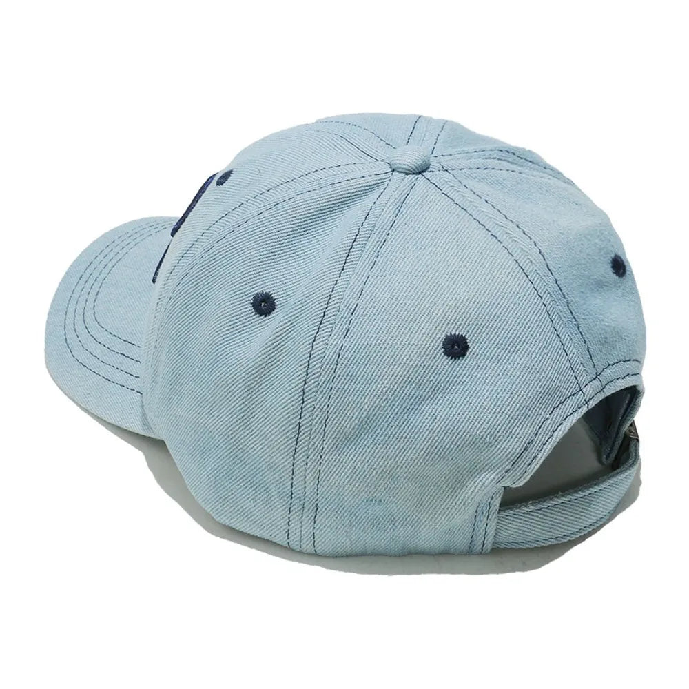 Bow Embroidered Denim Baseball Cap - Onvynix Labs