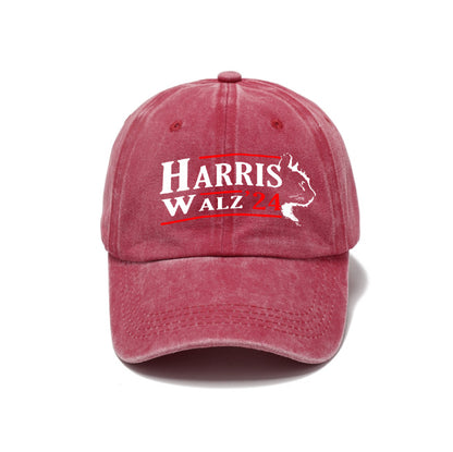 Washed cotton patterned hat used dad hat men's baseball cap soft top sun hat - Onvynix Labs