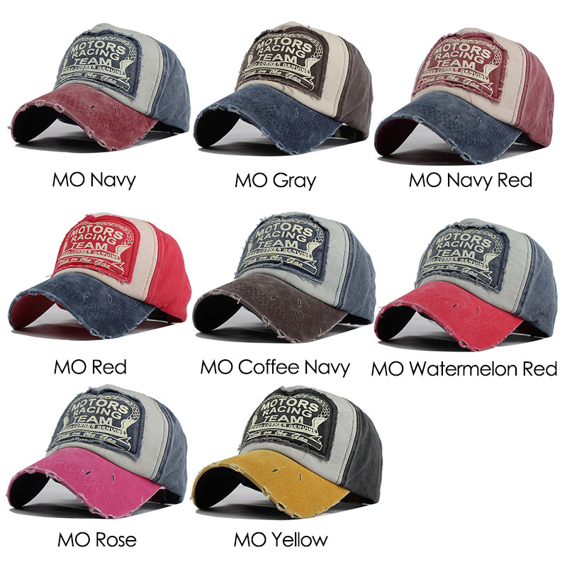 [FLB] Wholesale Spring Cotton Cap Baseball Cap Snapback Hat Summer Cap Hip Hop Fitted Cap Hats For Men Women Grinding Multicolor - Onvynix Labs
