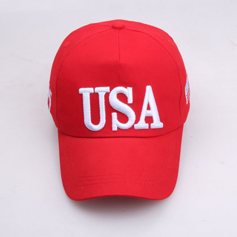 Trump baseball cap Amazon best seller Trump hat US election 3D embroidery USA hat logo embroidery - Onvynix Labs