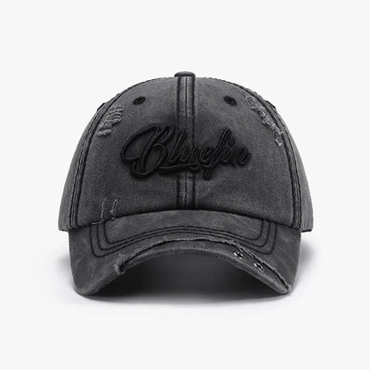 Embroidered Letter Cotton Baseball Cap - Onvynix Labs
