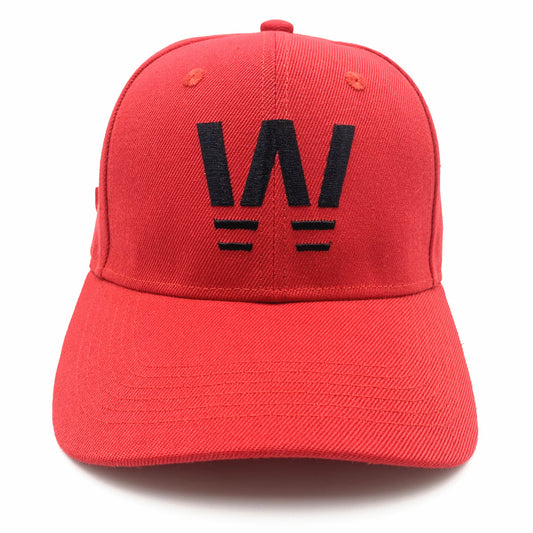 Anime soccer player hat embroidered red baseball cap duckbill cap - Onvynix Labs