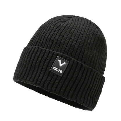 Winter Warm Thickened Knitted Cap Men And Women New Outdoor Cold Woolen Cap Ear Protection Cycling Anti-Cold Cap - Onvynix Labs