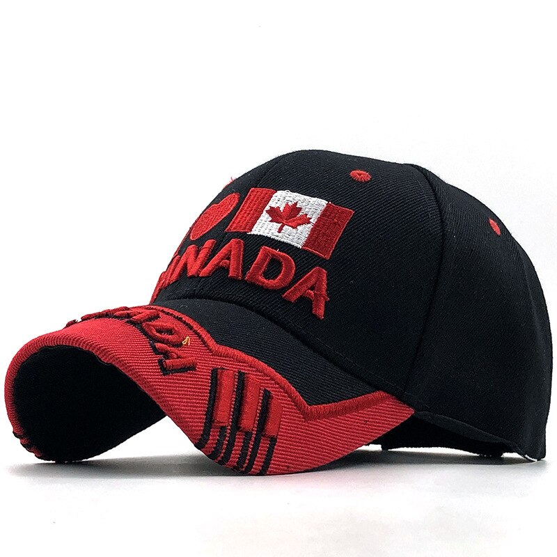 Gorras Brand Canada Flag Men fishing Baseball Cap Of Canada Hat Mens Snapback Bone Adjustable Wonmen Baseball Hat Snapback Hat - Onvynix Labs