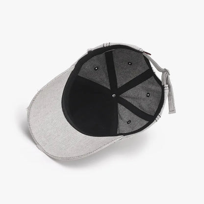 Distressed Letter Embroidered Baseball Cap - Onvynix Labs