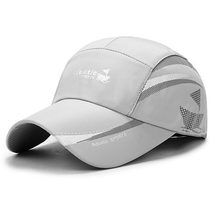 Men And Women Spring Mesh Snapback Cap Quick Dry Summer Sun Hat Bone Breathable hats Casual Casquette Mesh Men Baseball Caps - Onvynix Labs