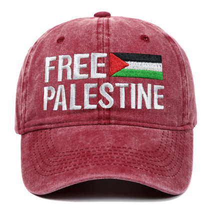 Baseball cap embroidered Palestinian retro dad hat - Onvynix Labs