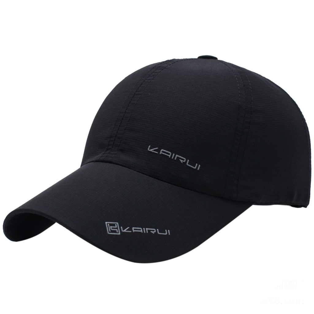 Outdoor Sport Running Baseball Mesh Hat Men Quick-drying Summer Visor Cap Adjustable Snapback Hats шапка мужская New Casual Caps - Onvynix Labs