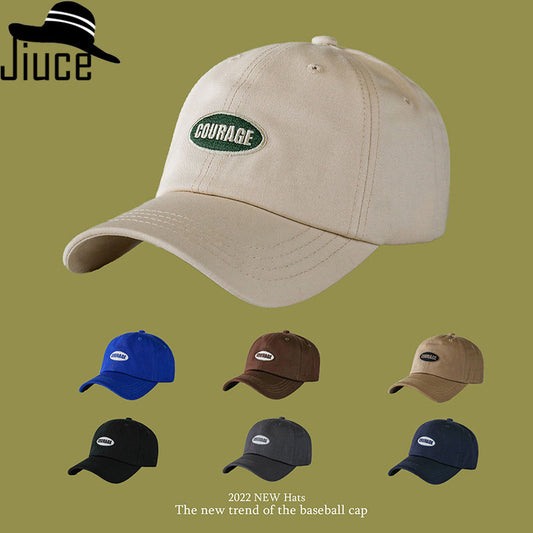 Hat Female Spring And Summer New Baseball Cap Street Cover Face Sunscreen Peaked Solid Color Simple Couple Hat - Onvynix Labs