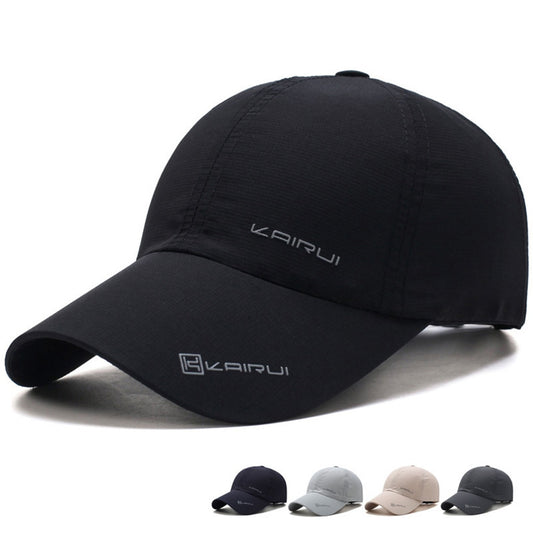 Outdoor Sport Running Baseball Mesh Hat Men Quick-drying Summer Visor Cap Adjustable Snapback Hats шапка мужская New Casual Caps - Onvynix Labs