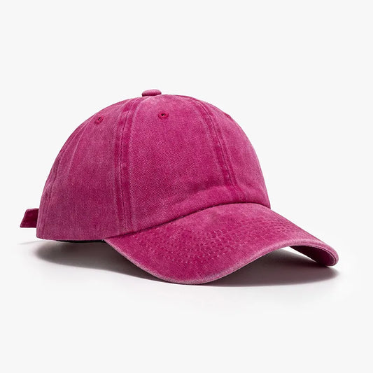 Washed Curved-Brim Baseball Cap - Onvynix Labs