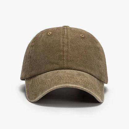 Washed Curved-Brim Baseball Cap - Onvynix Labs