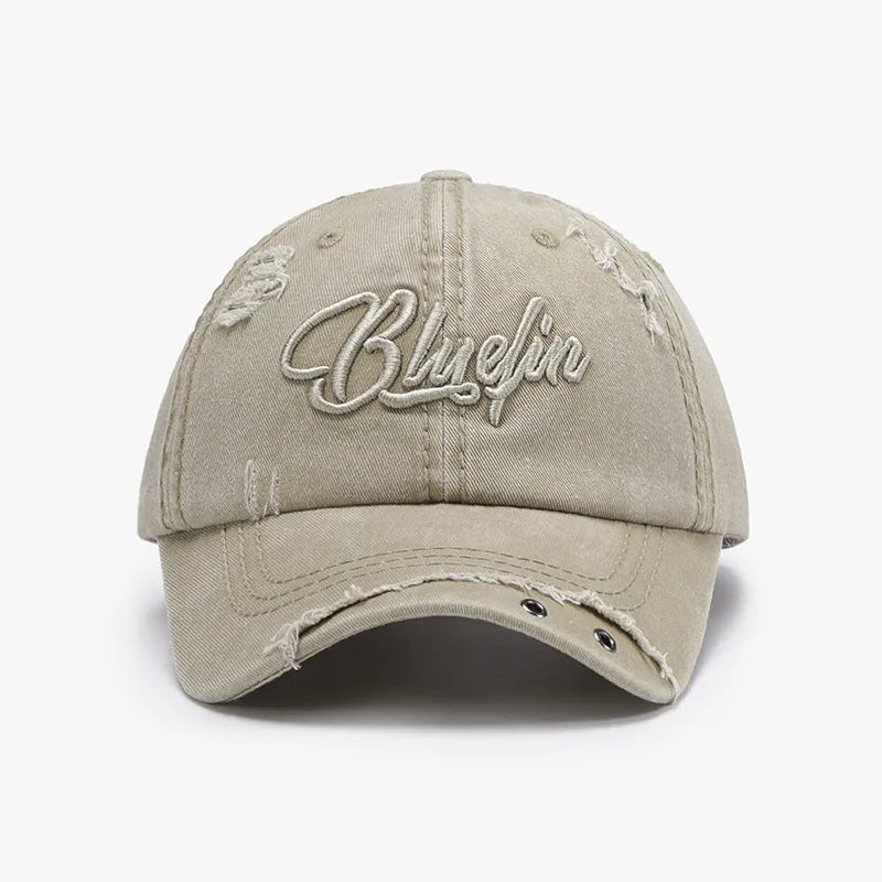 Embroidered Letter Cotton Baseball Cap - Onvynix Labs