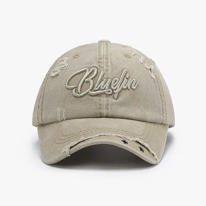 Embroidered Letter Cotton Baseball Cap - Onvynix Labs