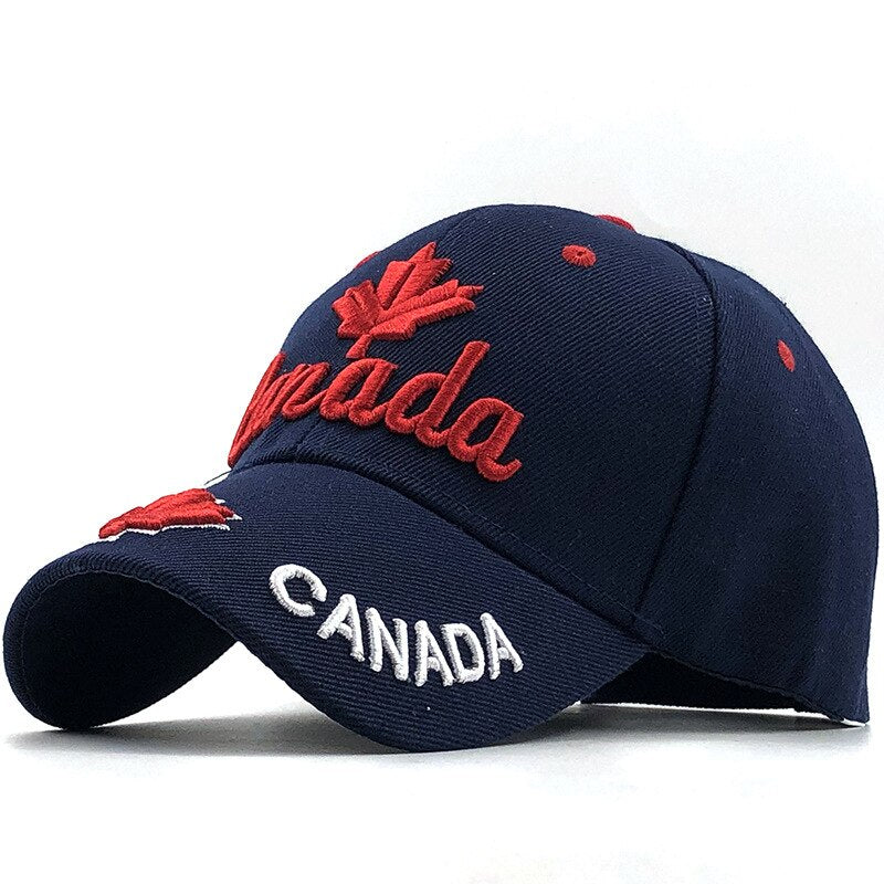 Gorras Brand Canada Flag Men fishing Baseball Cap Of Canada Hat Mens Snapback Bone Adjustable Wonmen Baseball Hat Snapback Hat - Onvynix Labs
