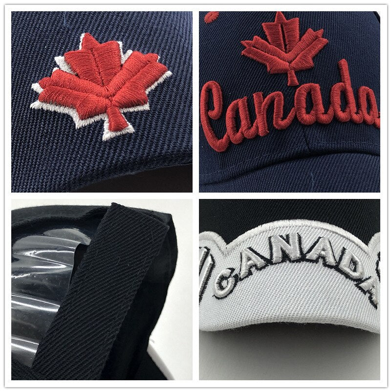Gorras Brand Canada Flag Men fishing Baseball Cap Of Canada Hat Mens Snapback Bone Adjustable Wonmen Baseball Hat Snapback Hat - Onvynix Labs