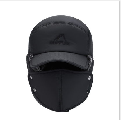 DAIWA Fishing Winter Thermal Bomber Hats Men Women Fashion Ear Protection Face Windproof Ski Cap Velvet Thicken Couple Hat - Onvynix Labs