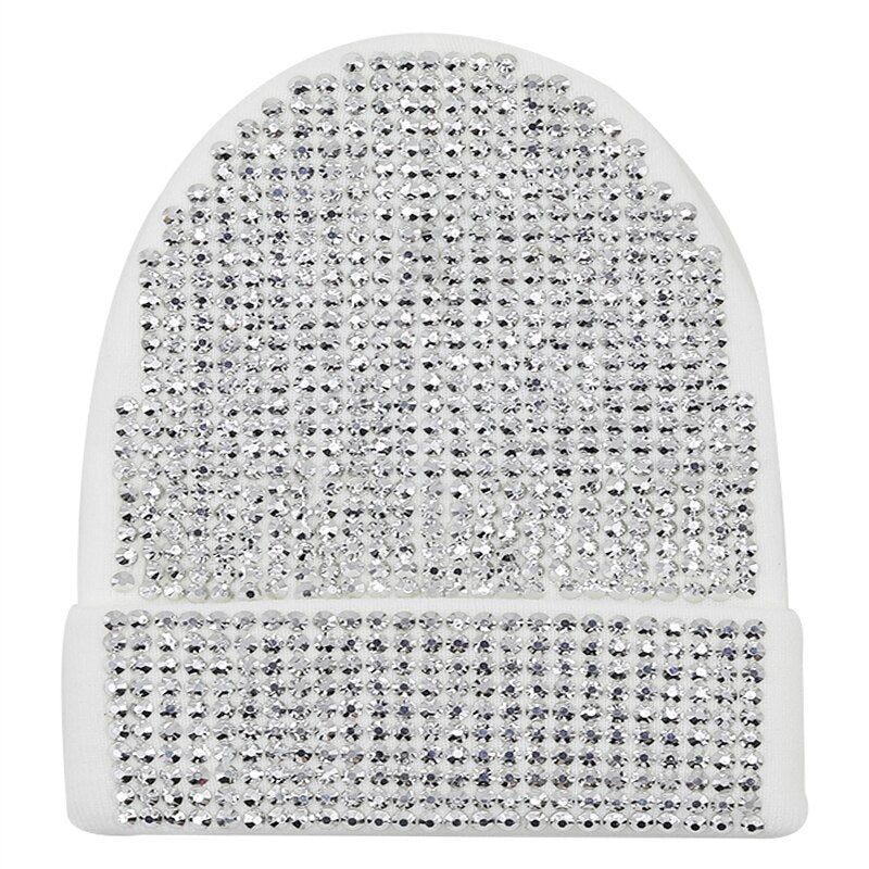 Autumn And Winter Punk Drill Warm And Versatile Acrylic Knitted Drill Cap For Men And Women - Onvynix Labs