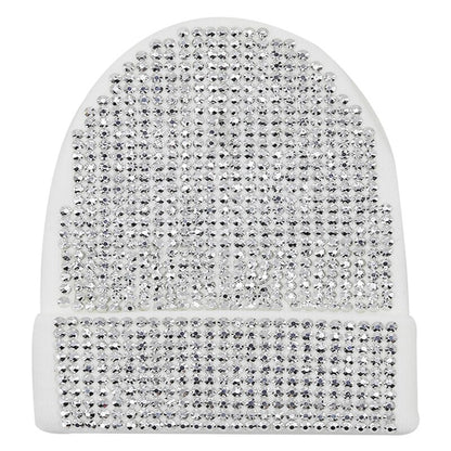 Autumn And Winter Punk Drill Warm And Versatile Acrylic Knitted Drill Cap For Men And Women - Onvynix Labs