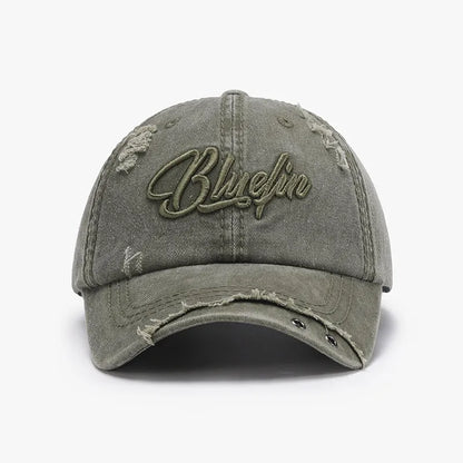 Embroidered Letter Cotton Baseball Cap - Onvynix Labs