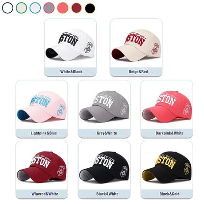Soft Top Sports Baseball Cap Cotton 3D Embroidery Unisex Snapback Cap Tennis Hat Dad Cap - Onvynix Labs