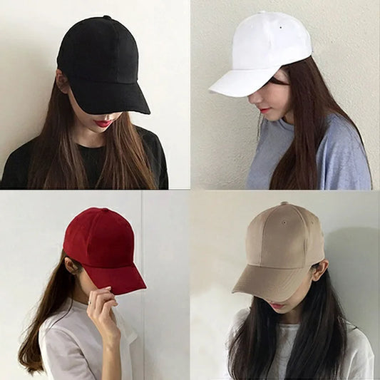 Summer Autumn Fashion Soild Men Women Baseball Cap Adhesion Hat HipHop Adjustable Cool Sunhat Casquette Gorras Present - Onvynix Labs