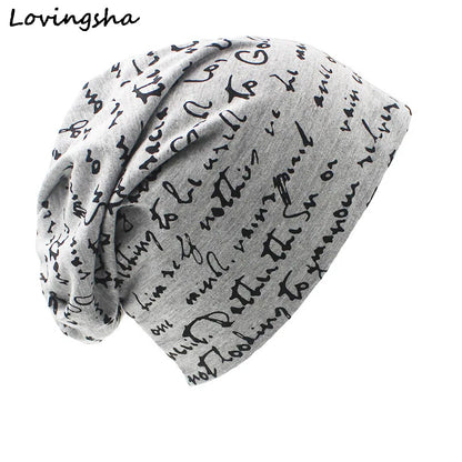 LOVINGSHA High Quality Brand Women Hat Unisex Warm Ladies Autumn Winter Hat Fashion Hip-hop Beanie For Men Chapeu Feminino Cap - Onvynix Labs