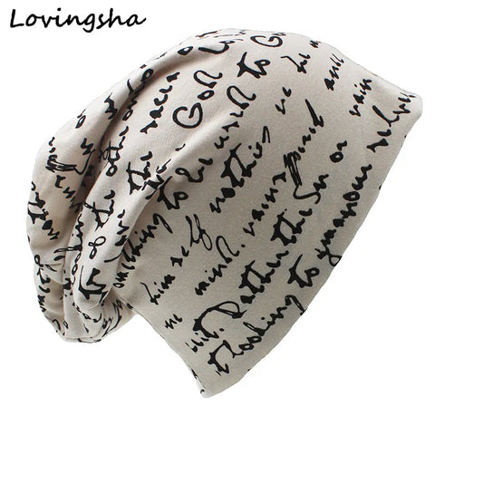 LOVINGSHA High Quality Brand Women Hat Unisex Warm Ladies Autumn Winter Hat Fashion Hip-hop Beanie For Men Chapeu Feminino Cap - Onvynix Labs