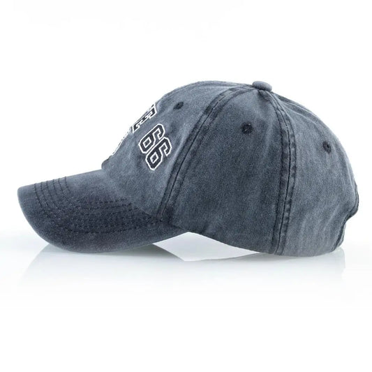 Vintage washed cotton ROUTE 66 Embroidery baseball cap hat for women men outdoor sports caps good quality Hip Hop Fitted Cap - Onvynix Labs
