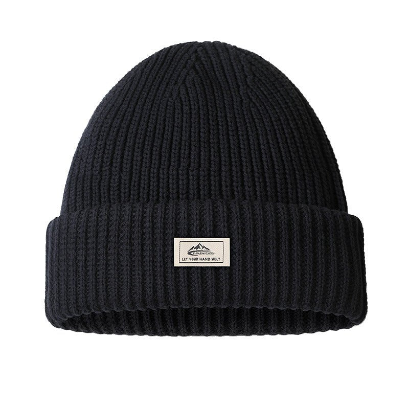 Autumn And Winter Pile Of Hat Male Windproof Ear Protection Show Face Small Anti-Cold Warm Knitted Cap Mask Dual-Use Woolen Cold Cap - Onvynix Labs