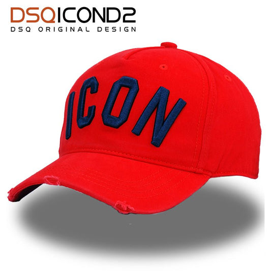 Casquette Hats Solid Pattern Hats Letters ICON Casquette Dad Hip Hop Baseball Cap Snapback Cap - Onvynix Labs