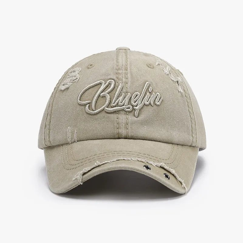 Embroidered Letter Cotton Baseball Cap - Onvynix Labs
