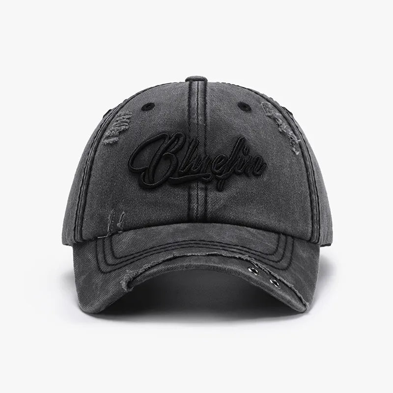 Embroidered Letter Cotton Baseball Cap - Onvynix Labs