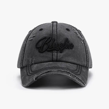 Embroidered Letter Cotton Baseball Cap - Onvynix Labs