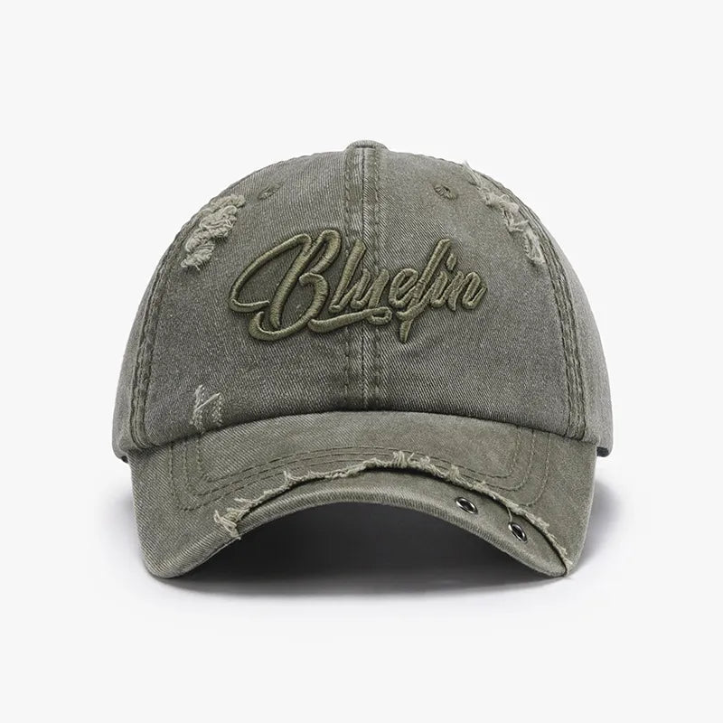 Embroidered Letter Cotton Baseball Cap - Onvynix Labs
