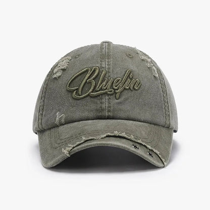 Embroidered Letter Cotton Baseball Cap - Onvynix Labs