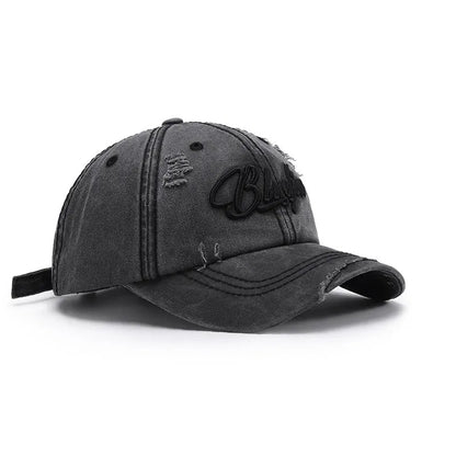 Embroidered Letter Cotton Baseball Cap - Onvynix Labs