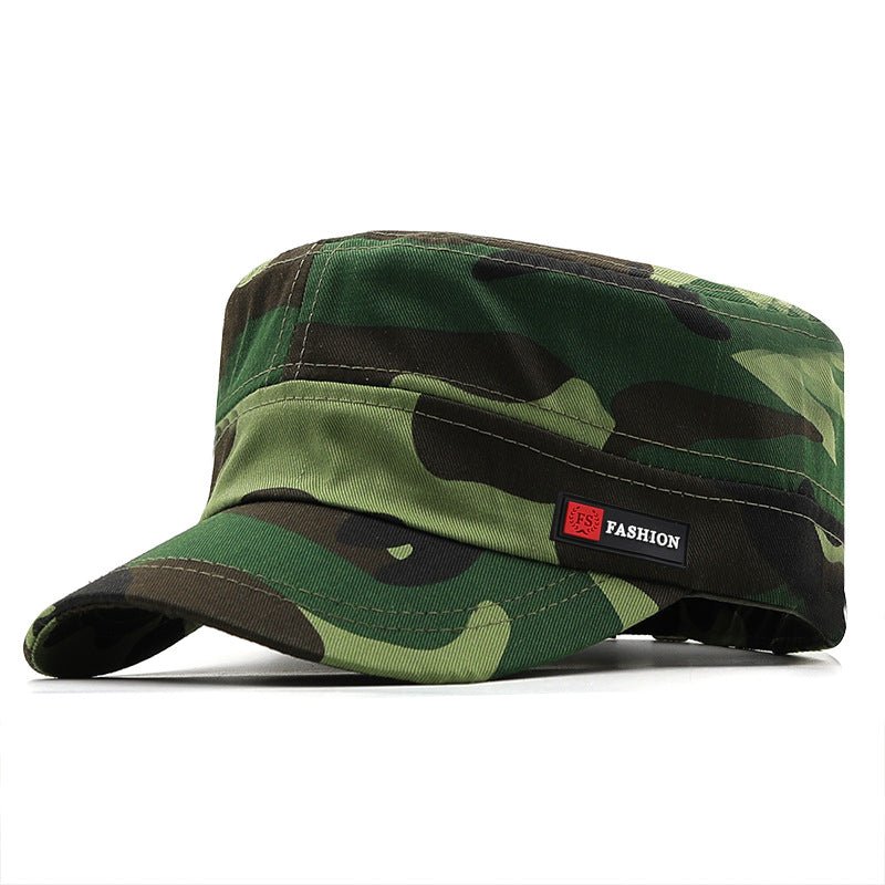 FS Flat Cap Men's Military Cap Spring And Summer Camouflage Cap Travel And Leisure Sun Hat Outdoor Mountaineering Hat - Onvynix Labs