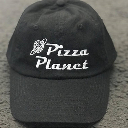 Pizza Planet Hat Baseball Cap For Women and Man Dad Hat Summer Sun Pizza Cotton Snapback Embroidery Sport Cap - Onvynix Labs