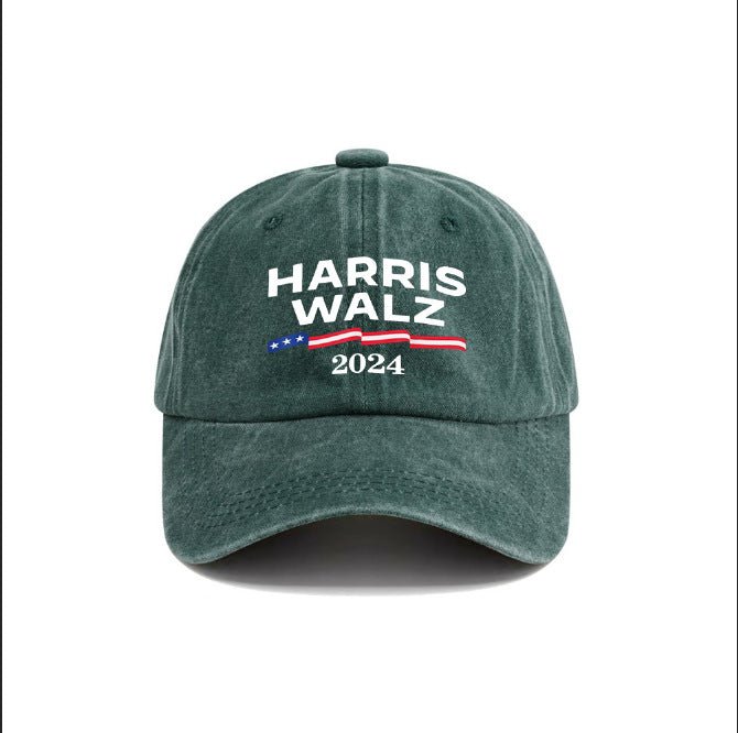 Washed cotton patterned hat used dad hat men's baseball cap soft top sun hat - Onvynix Labs