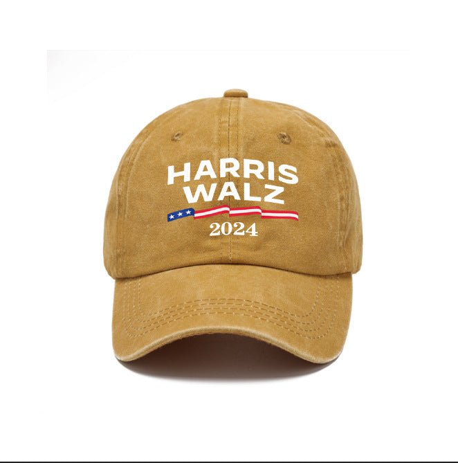 Washed cotton patterned hat used dad hat men's baseball cap soft top sun hat - Onvynix Labs