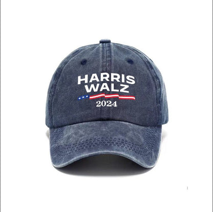 Washed cotton patterned hat used dad hat men's baseball cap soft top sun hat - Onvynix Labs