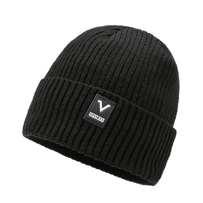 Winter Warm Thickened Knitted Cap Men And Women New Outdoor Cold Woolen Cap Ear Protection Cycling Anti-Cold Cap - Onvynix Labs